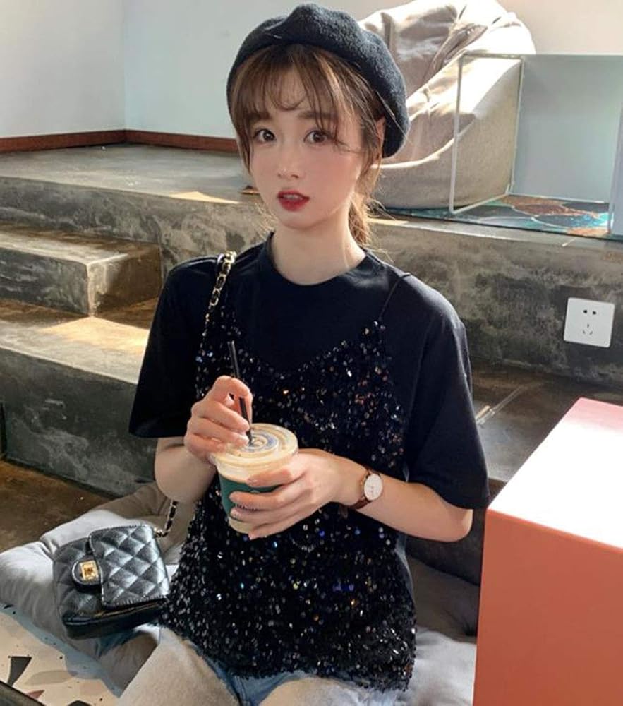 ✨クチネリ　美品袖スパンコールTシャツ✨ GUCCI - GUCCI スパンコール ロゴ Tシャツの通販 by あいり's